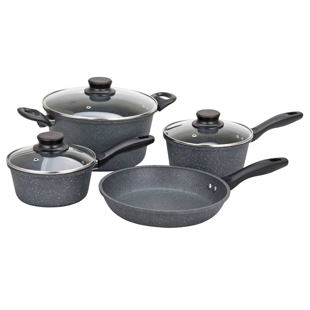 Non-stick Aluminum 7-piece Cookware Set