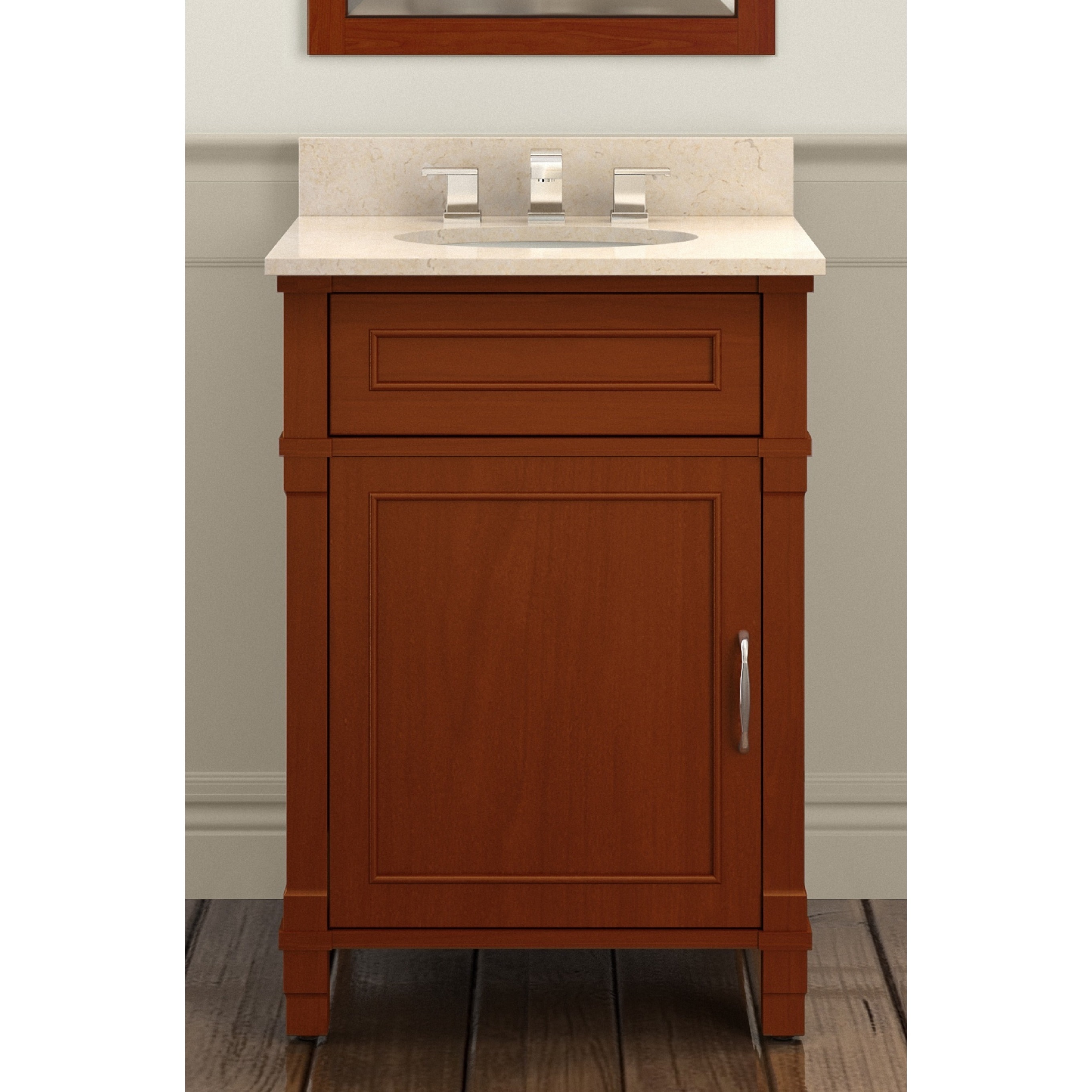 Sink Base Cabinet  Chestnut 24 Inch Kitchen Sink Cabinet for Sale