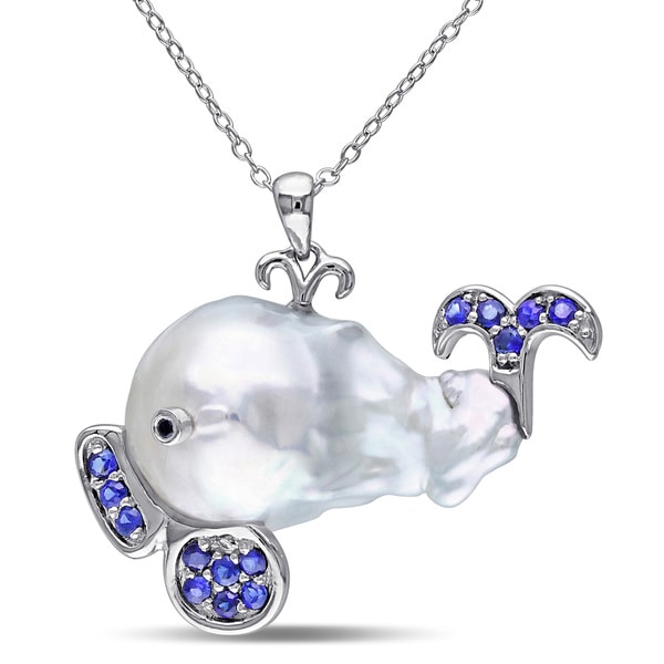 beluga whale necklace