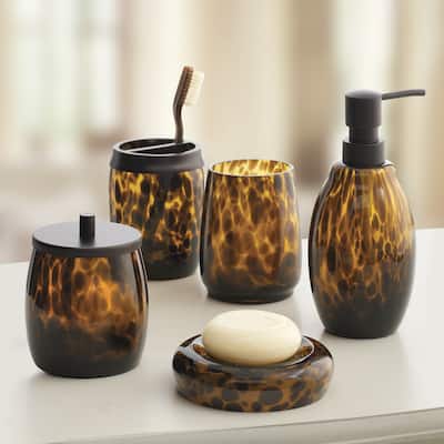 Croscill Tortoise Bathroom Accessory Collection