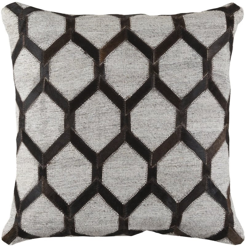 Decorative Schroeder 18-inch Feather Down or Poly Filled Throw Pillow