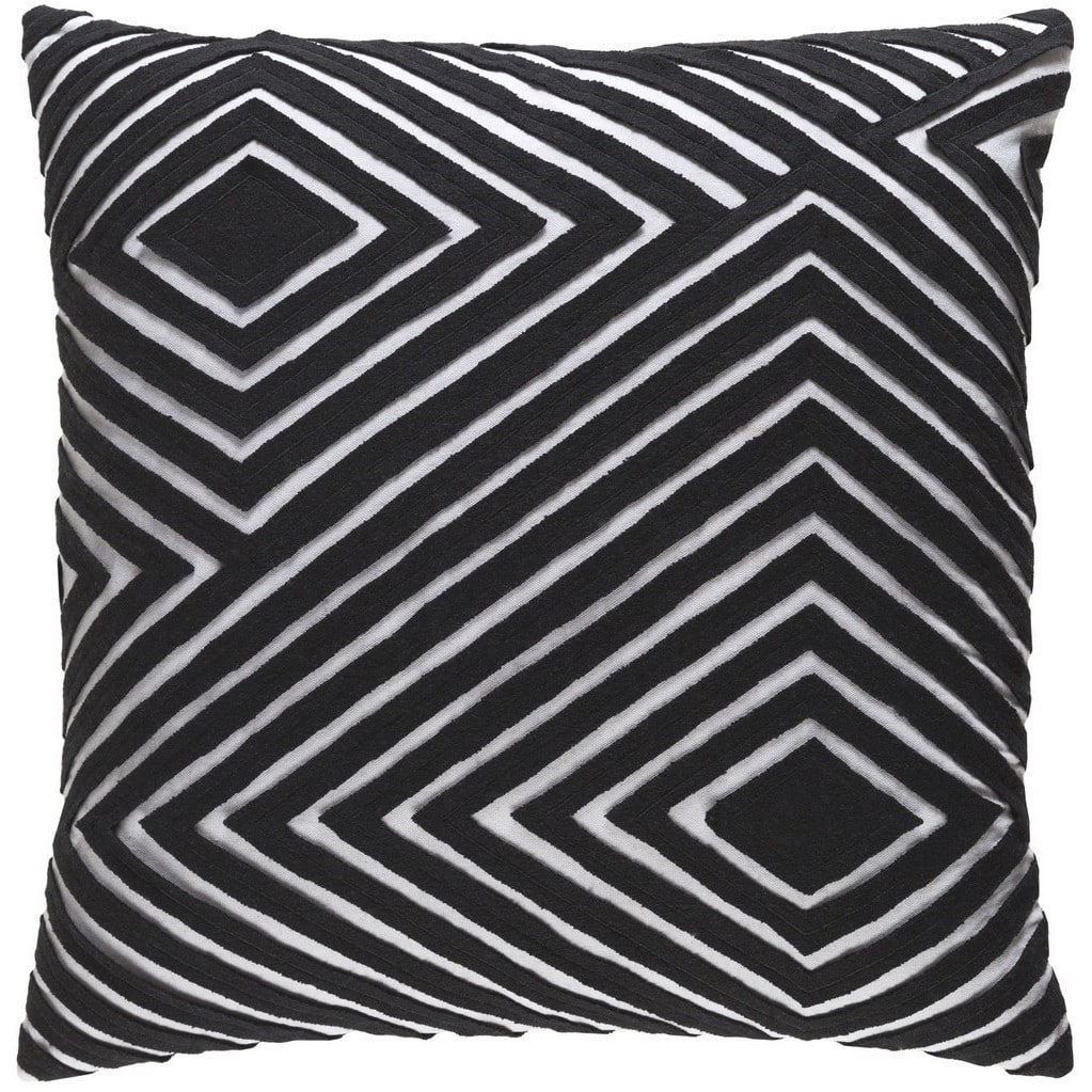 Decorative Sandi 18-inch Feather Down or Poly Filled Throw Pillow