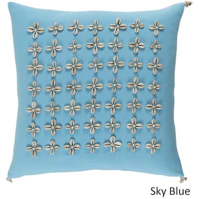 Decorative Rotorua 18-inch Feather Down or Poly Filled Throw Pillow