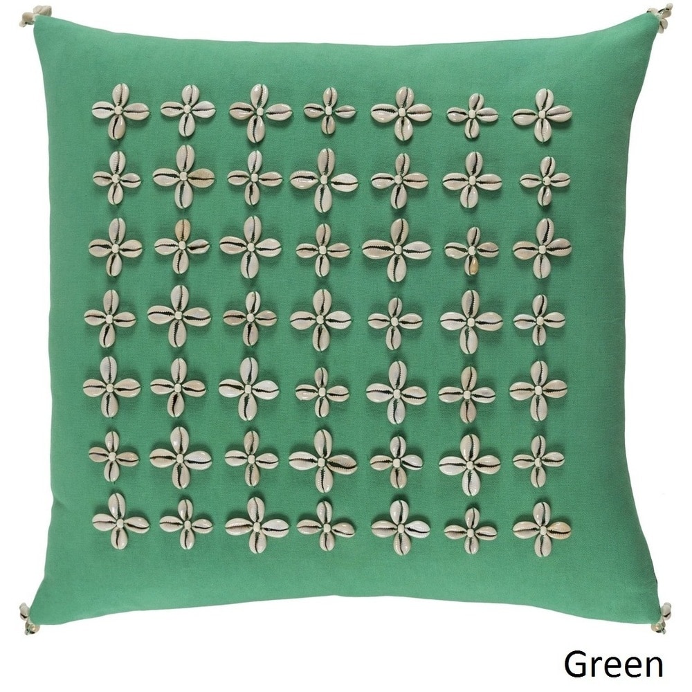 Decorative Rotorua 18-inch Feather Down or Poly Filled Throw Pillow