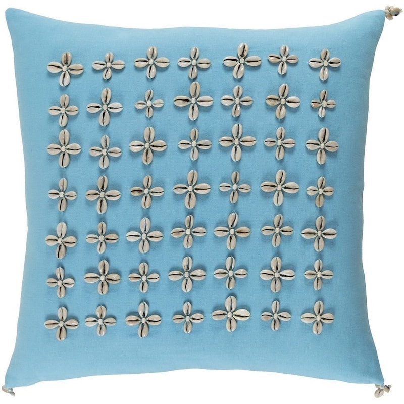 Decorative Rotorua 18-inch Feather Down or Poly Filled Throw Pillow