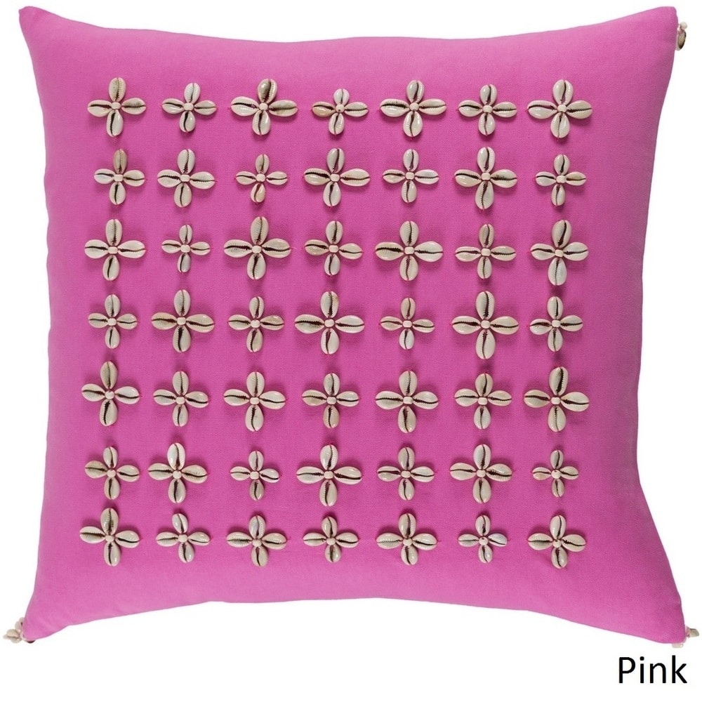 Decorative Rotorua 18-inch Feather Down or Poly Filled Throw Pillow