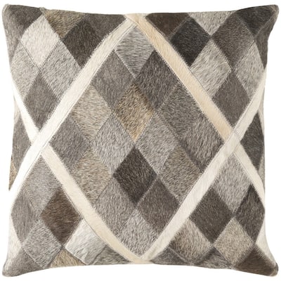 Decorative Rockford 18-inch Feather Down or Poly Filled Throw Pillow