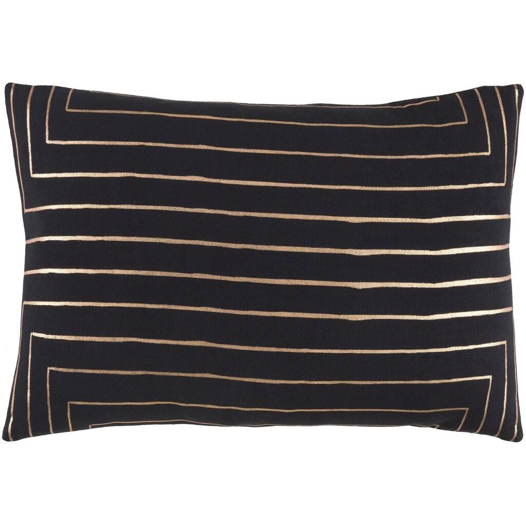 Decorative Rossiare Feather Down or Poly Filled Throw Pillow (13 x 19)