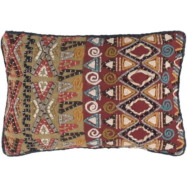 Decorative Ringwood Feather Down or Poly Filled Throw Pillow (13 x 19). Opens flyout.