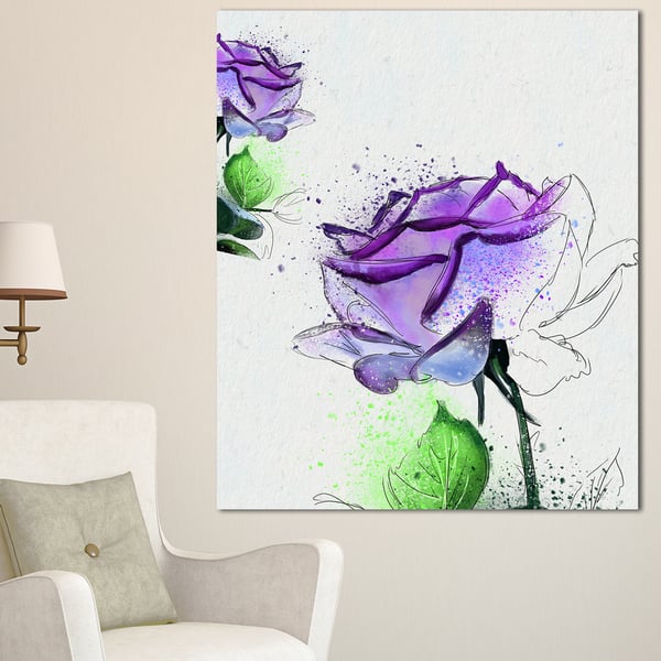 Floral Canvas Art - Bed Bath & Beyond