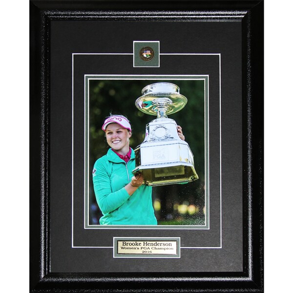 Brooke Henderson PGA Golf 8x10 Photo Frame Set