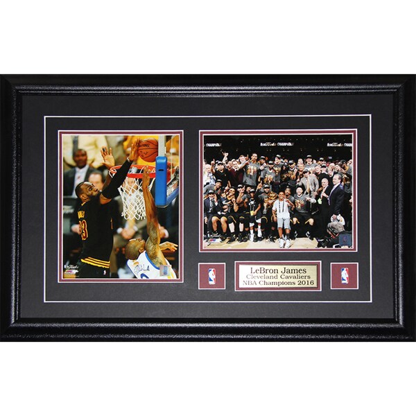 Lebron James 2016 Cleveland Cavaliers NBA Champions 2-Photograph Frame