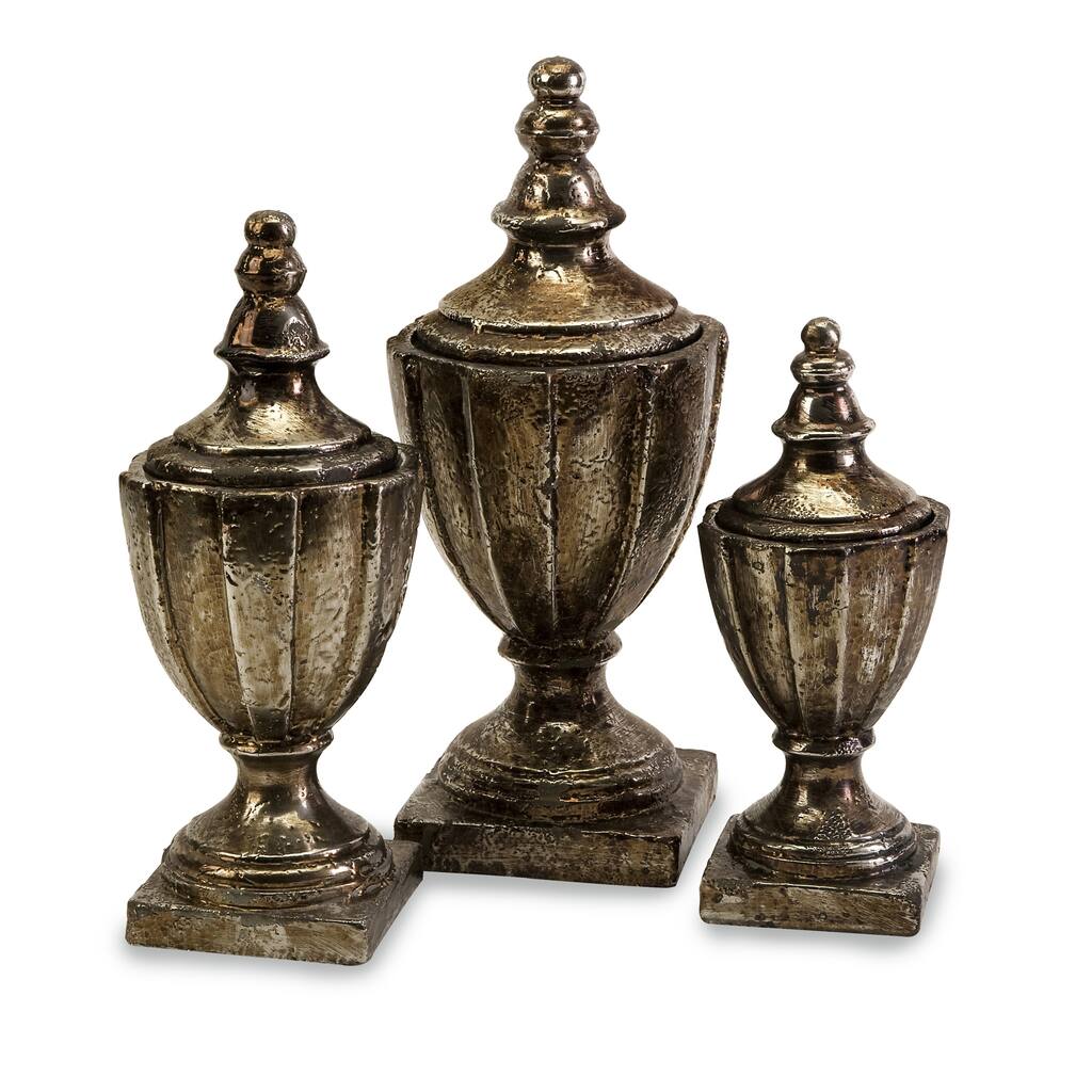 Neville Lidded Vases - Set of 3