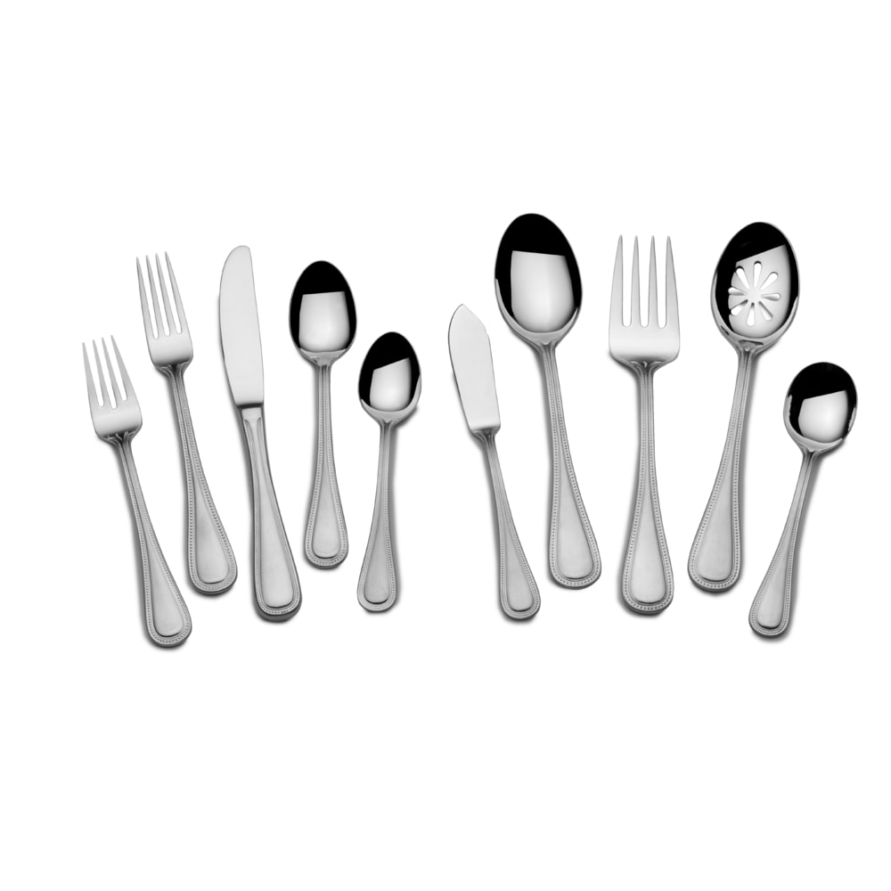 Towle Beaded Antique 45-Piece Flatware Set