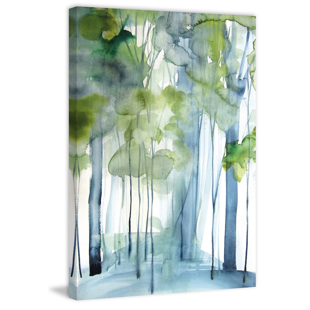 Marmont Hill - 'New Growth' by Christine Lindstrom Painting Print on Wrapped Canvas - Multi-Color
