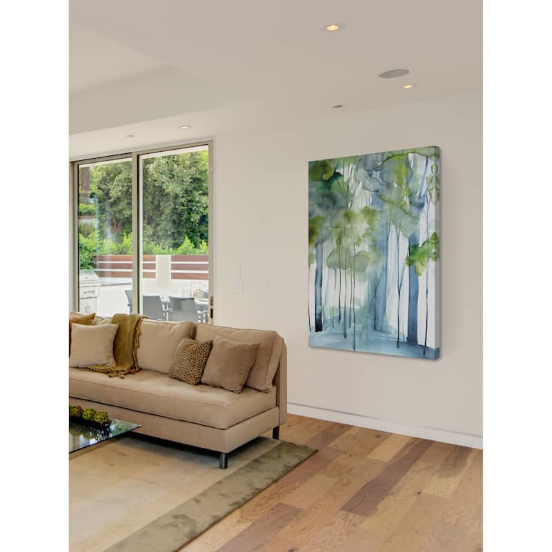 Marmont Hill - 'New Growth' by Christine Lindstrom Painting Print on Wrapped Canvas - Multi-Color