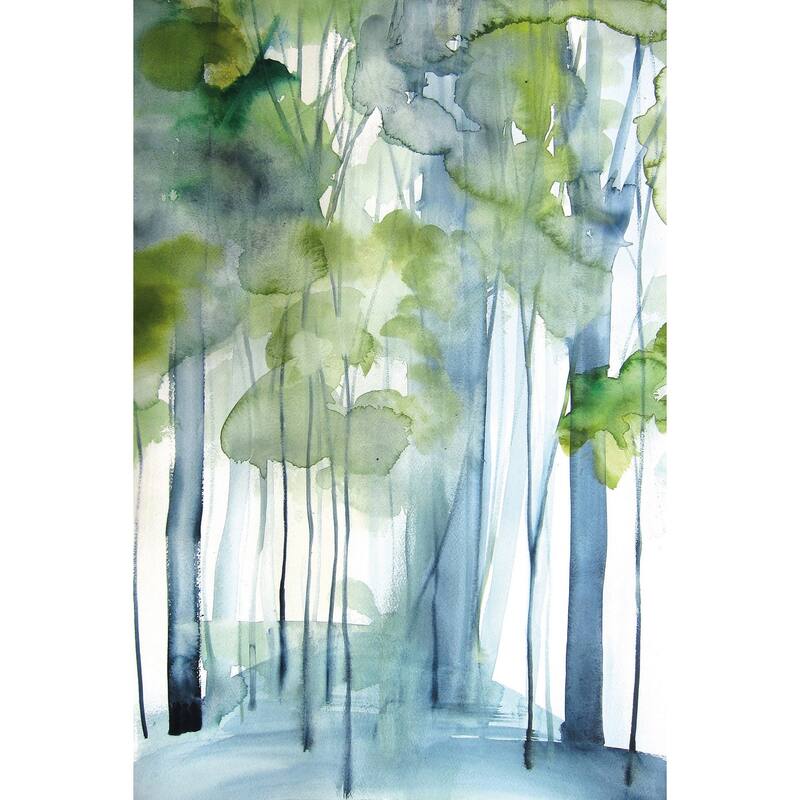 Marmont Hill - 'New Growth' by Christine Lindstrom Painting Print on Wrapped Canvas - Multi-Color