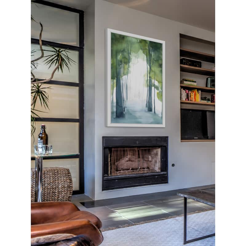 Copper Grove 'Grove' by Christine Lindstrom Framed Painting Print