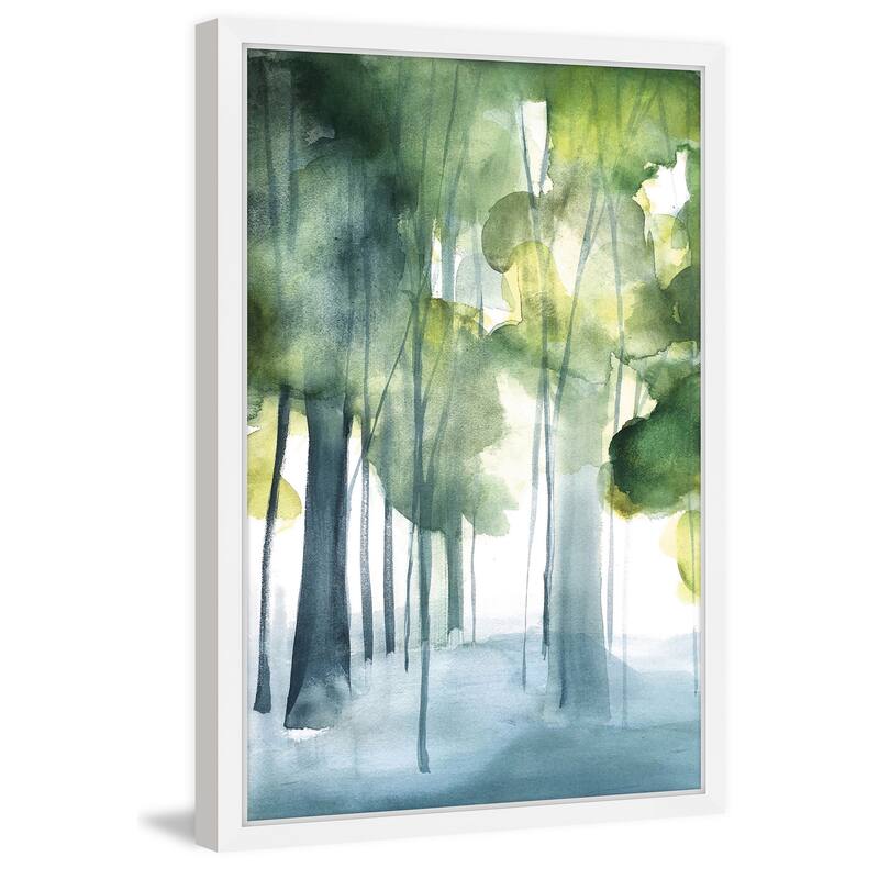Marmont Hill - 'Green Grove' by Christine Lindstrom Framed Painting Print