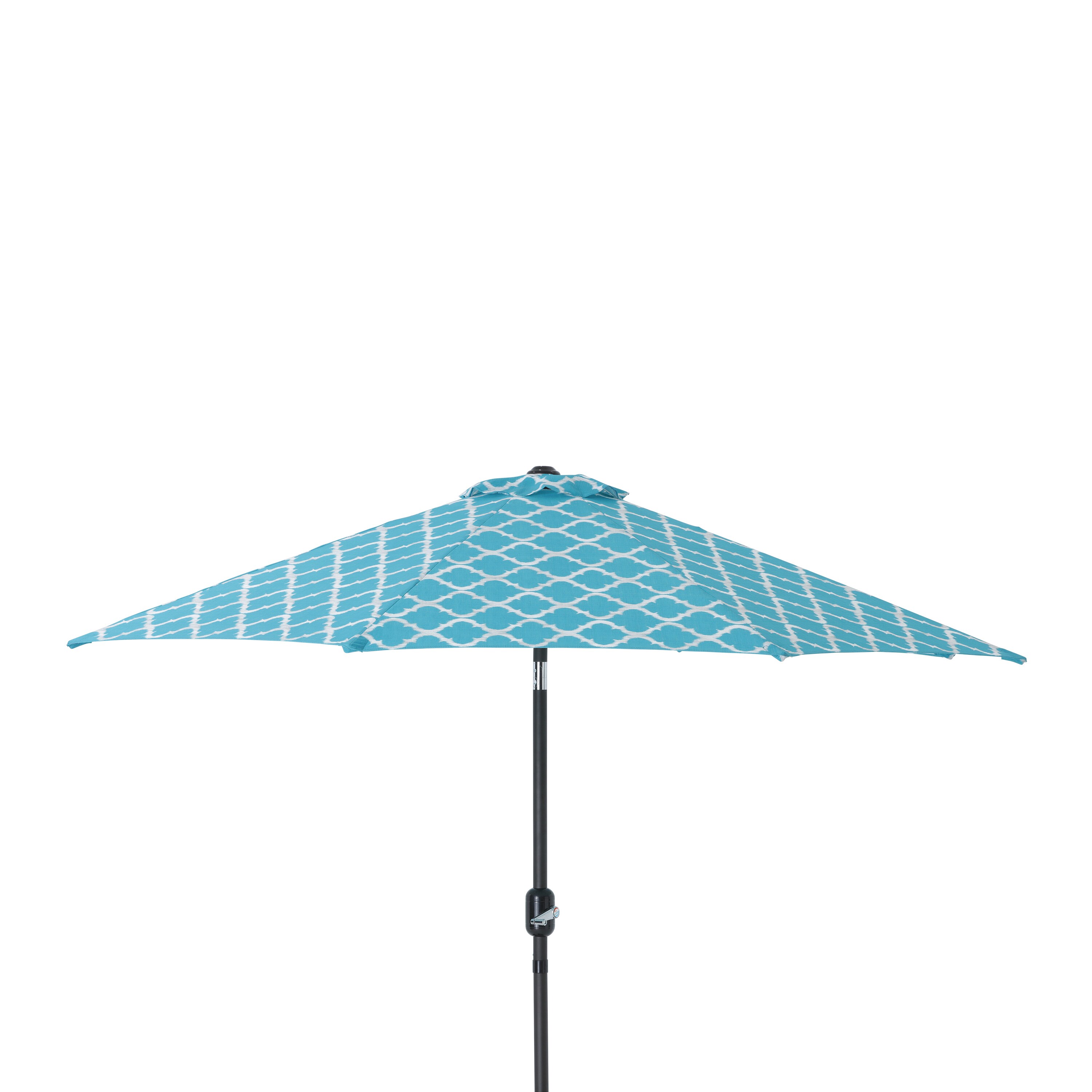 Shop Black Friday Deals On Pillow Perfect Kobette Teal 9 Foot Patio Market Umbrella On Sale Overstock 13141476