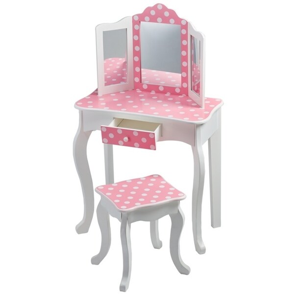 teamson polka dot vanity