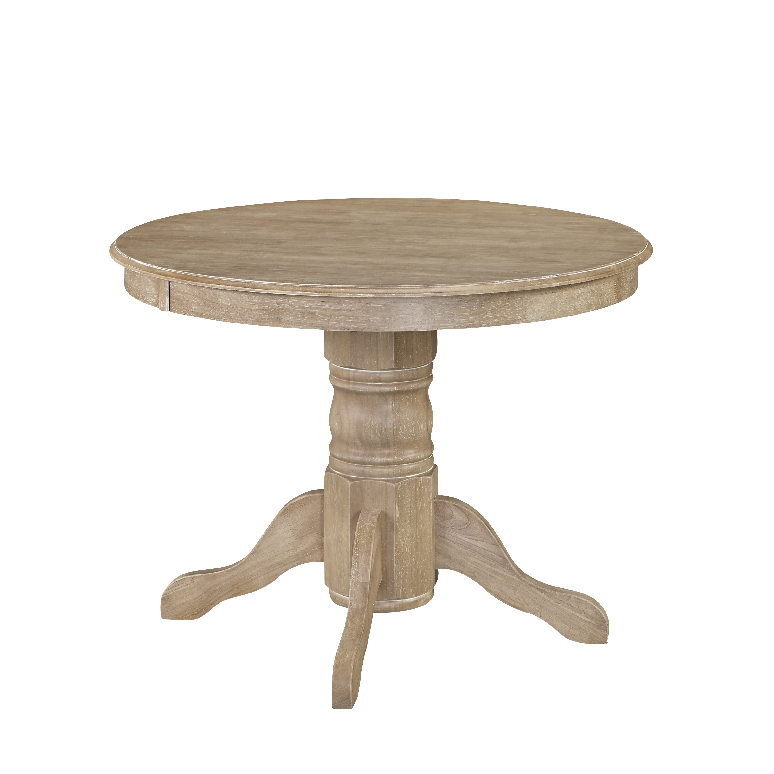 Shop Black Friday Deals On Classic Pedestal Dining Table In White Wash Finish By Home Styles Overstock 13147522