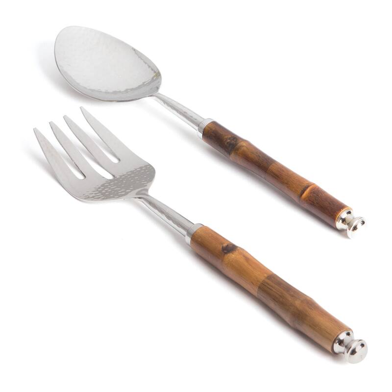 Flanagan Bamboo Serving Utensils (Set of 2)