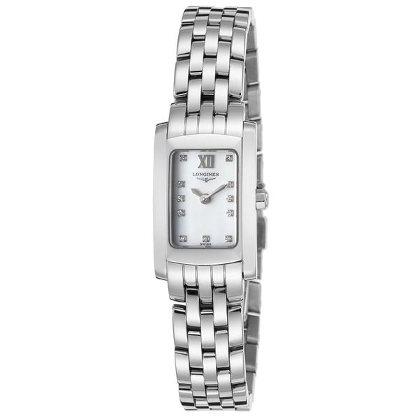 Longines Women's L51584846 'Dolce Vita' Diamond Stainless Steel Watch. Opens flyout.