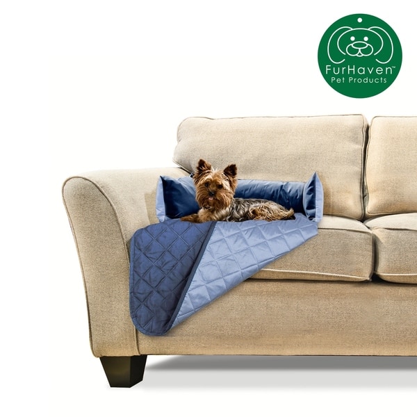 Shop Furhaven Sofa Buddy Pet Bed Furniture Cover Overstock