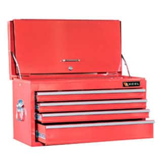 Shop Excelhardware 4 Drawer Multipurpose Portable Red Metal