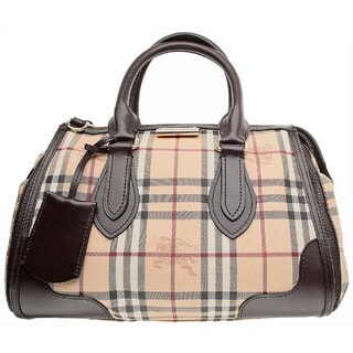 burberry haymarket small gladstone tote