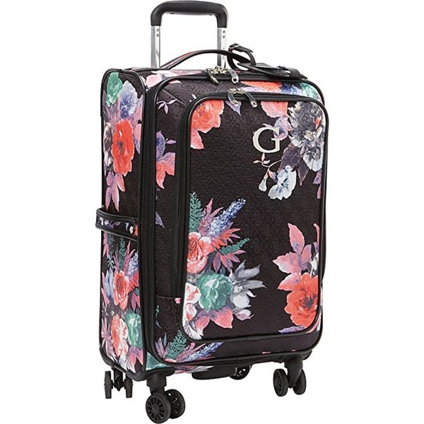 guess black suitcase