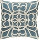 preview thumbnail 1 of 1, Decorative Soham 22-inch Feather Down or Poly Filled Throw Pillow