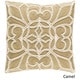 preview thumbnail 3 of 1, Decorative Soham 22-inch Feather Down or Poly Filled Throw Pillow
