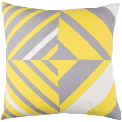 Decorative Wendover 20-inch Feather Down or Poly Filled Throw Pillow