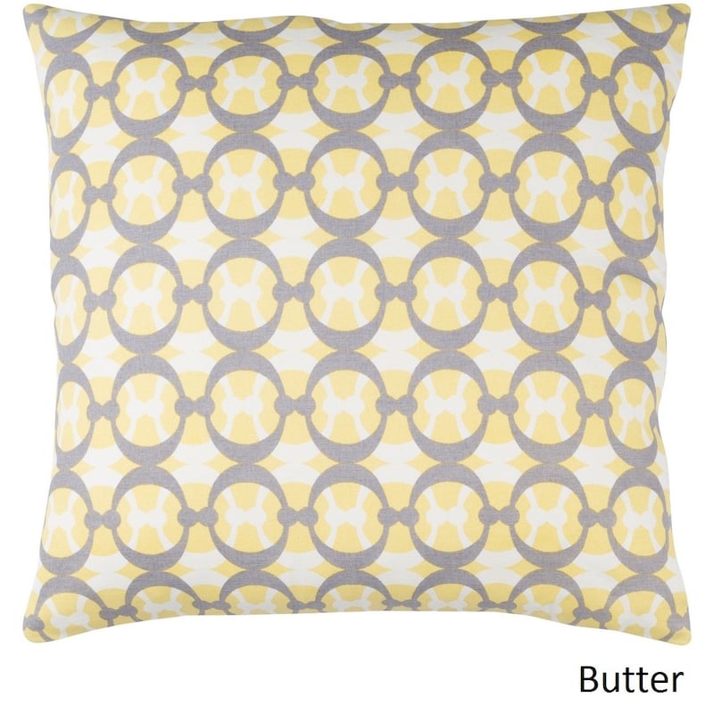 Decorative Westbury 18-inch Feather Down or Poly Filled Throw Pillow