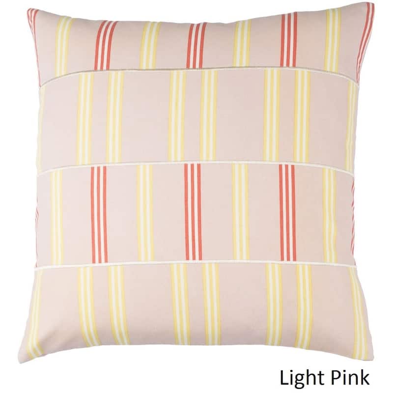 Decorative Vitrolles 18-inch Feather Down or Poly Filled Throw Pillow