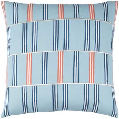 Decorative Vitrolles 18-inch Feather Down or Poly Filled Throw Pillow