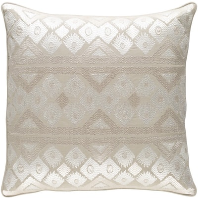 Decorative Sigatoka 18-inch Feather Down or Poly Filled Throw Pillow