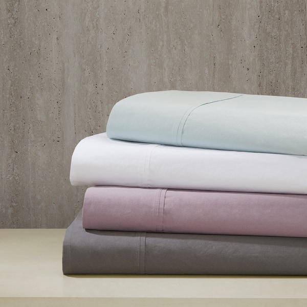 Shop Madison Park Pure Soft Wash Cotton Percale Pillowcases 4