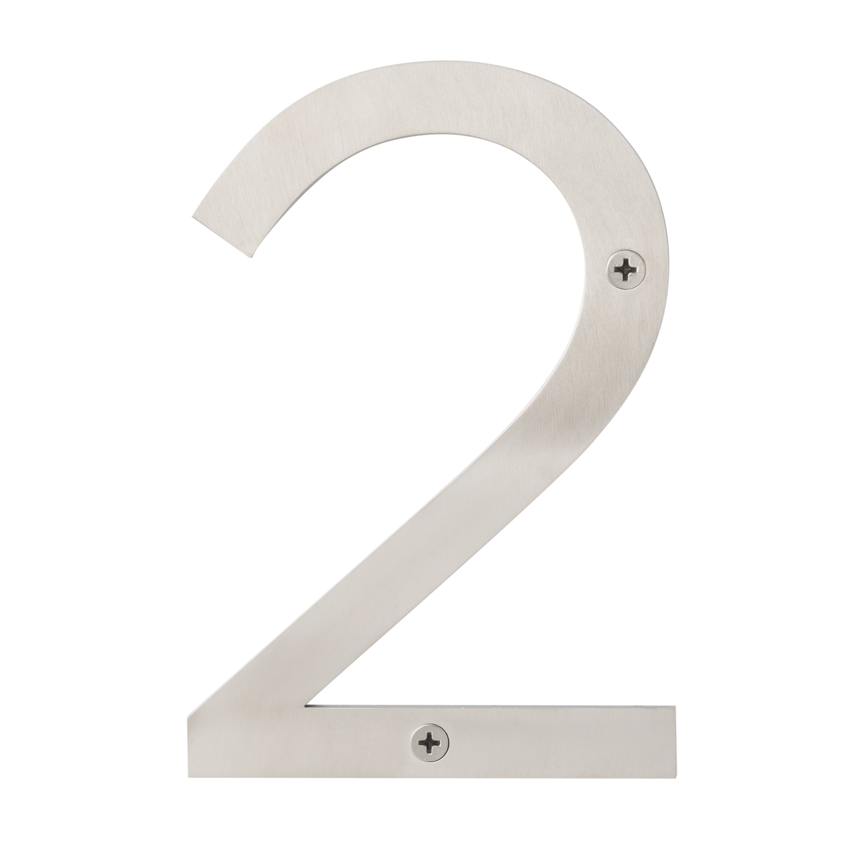 Stainless Steel House Numbers - 6