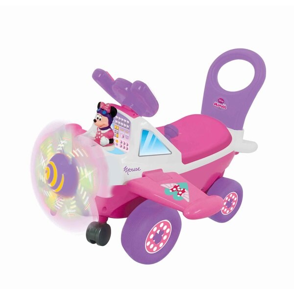 minnie mouse airplane riding toy