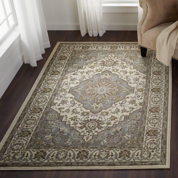 Green 5 x 8 Superior Elegant Glendale Collection Area Rug