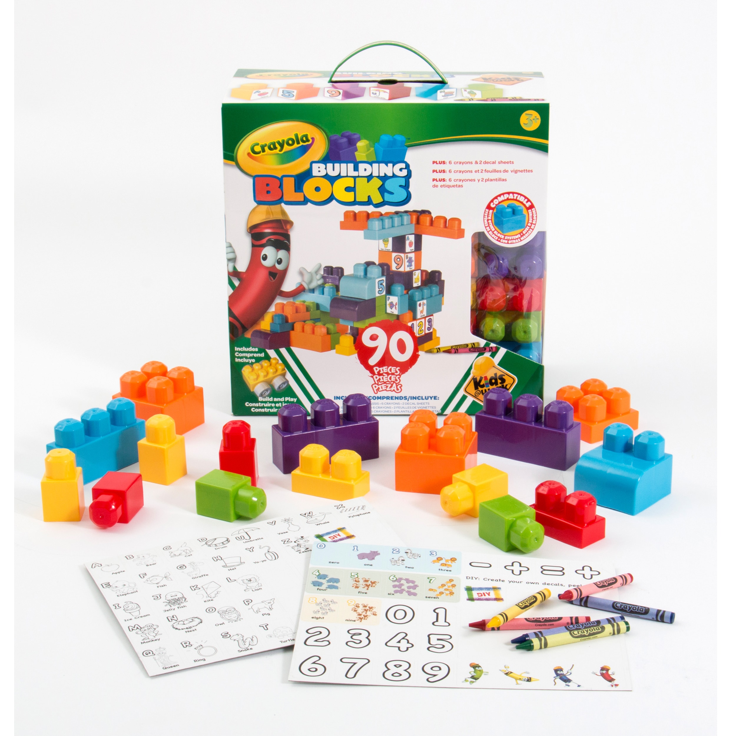 crayola building blocks 40 pieces