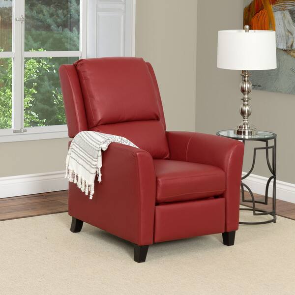 Copper Grove Supetar Bonded Leather Reclining Armchair On Copper Grove Supetar Bonded