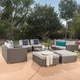 preview thumbnail 1 of 24, Santa Rosa Outdoor Wicker 9-Piece Sectional Sofa with Cushions