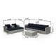 preview thumbnail 5 of 24, Santa Rosa Outdoor Wicker 9-Piece Sectional Sofa with Cushions
