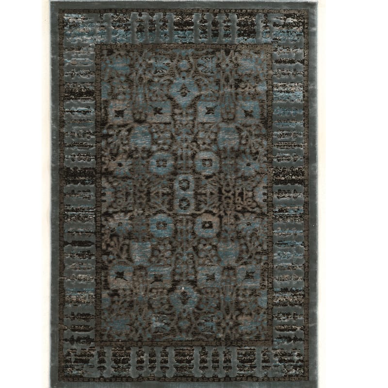 Linon Platinum Collection Isphanan Persian Modified Polyester Area Rug