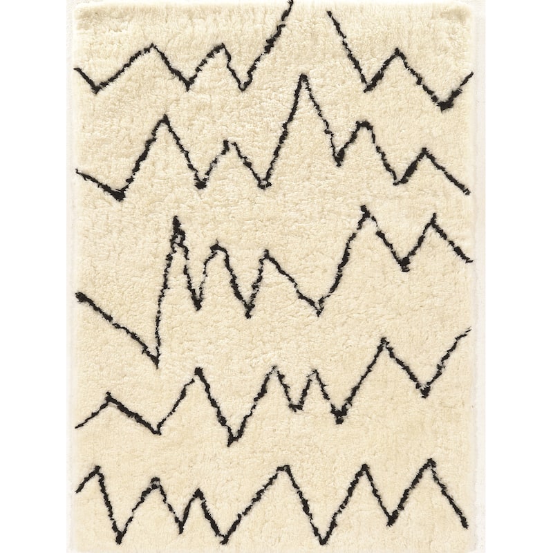 Tufted Morocco Shag Tripoli Polyester Rug