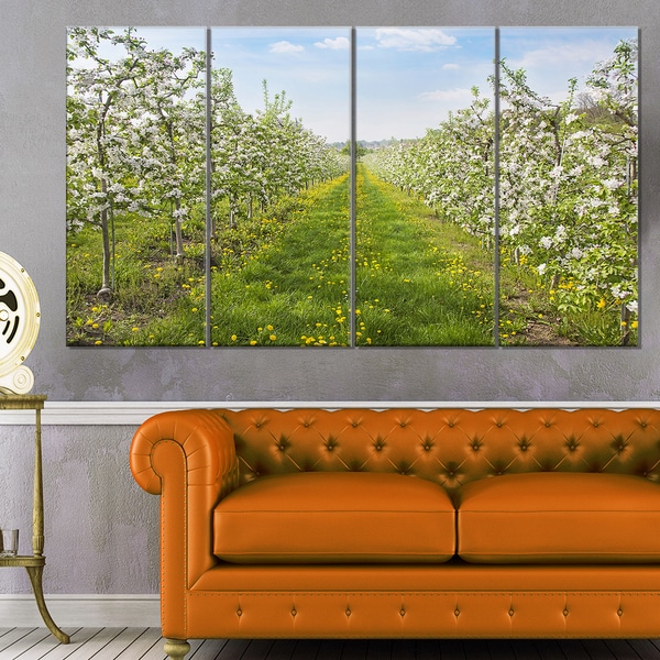 LARGE CANVAS ART WALL PICTURE BROWN PEACH SEASCAPE A1